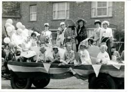 Carnival 1958, theme 'Baby Clinic' by Guides & some Brownies