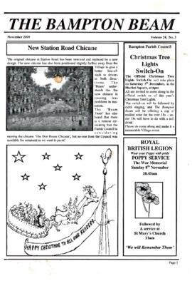 The Bampton Beam Nov 2009