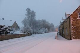 Snow in Bampton over the years