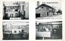 Postcard - Jean & Peter Elliot at Talbot. Maurice & Rene Wiggins Horse Shoe