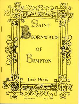 St Beornwald of Bampton by John Blair 1984