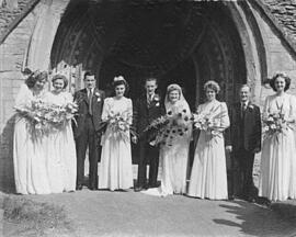 Ruth Dixey Marriage To Robert Ferguson August 1947 (2
