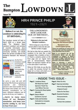 The Lowdown Issue 18 April 2021