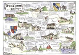 Eynsham Map by Janet Westman