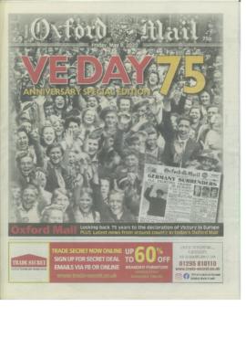 Oxford Mail 75th Anniversary Edition VE Day