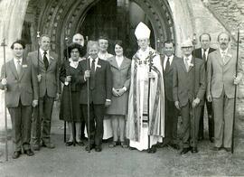 Church wardens of the 5 churches c1976