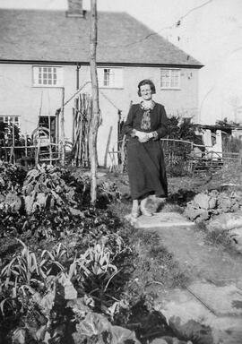 Lucy Shergold outside 14 New Rd