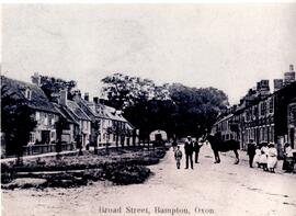Old Photograph of Broad Street and The Plough