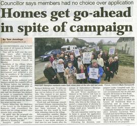 Homes get go-ahead in spite of campaign