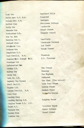 Kelly's Directory of Bampton 1895