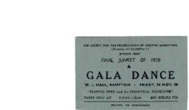 SPAJERS: Collection of Dance Tickets