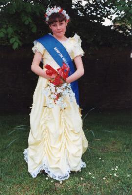 May Queen at May Day Fair 1993