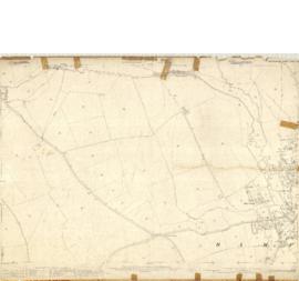 Second Edition 1899. Ordnance Survey Map Black Bourton, Cowleaze Corner east to Central Bampton