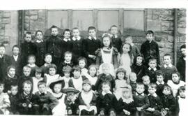 early C20th Bampton School in Church View.