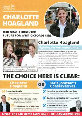 General Election 2019 Charlotte Hoagland  West Ox Lib Dem