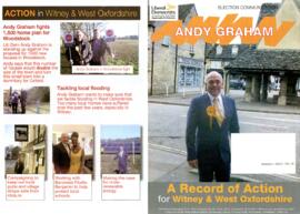 General & local Elections May 7th 2015 and related newspaper articles and flyers