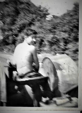 Don Rouse on the 'Baby' Fordson