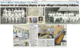Cricket in Bampton by Witney Gazette Jan 23rd 2019