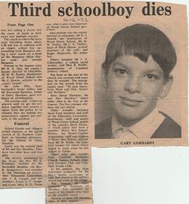 1972 Third  Boy Dies After Coach Crash - Alec White (2)