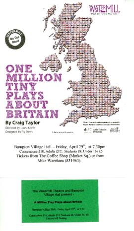 One Million Tiny Plays About Britain by Craig Taylor April 29th 2016