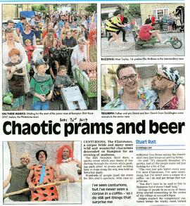 Chaotic prams and beer - 2017