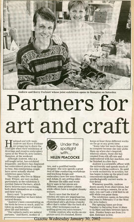 Partners for art and craft - 2002