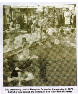 Pool_opens_at_Bampton_School_in_1970