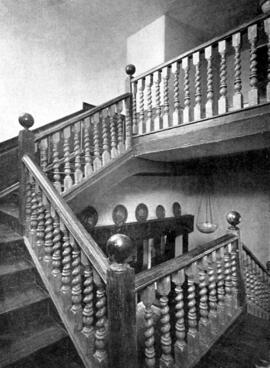 Bampton Buildings Deanery Staircase 1946
