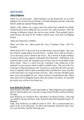 A little history of Albert Edginton, Isaac Roderick Woodley & David Roderick Woodley