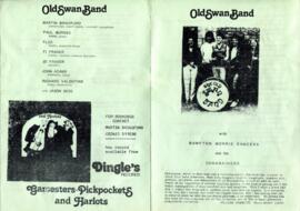 Leaflet Old Swan Band with Bampton Morris