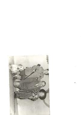 Janette Keyte, Bob Arnold, Josephine Keyte c1955