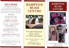 Bampton Bush Club brochure