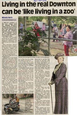 Downton Abbey Filming Article
