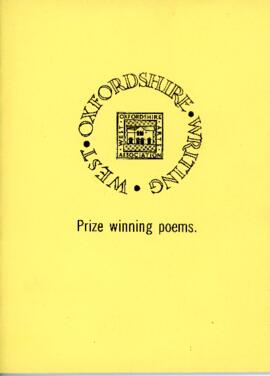 West Ox Arts, West Oxfordshire Writing winning poems