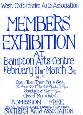 Members' Exhibition February into March 1979 WOA